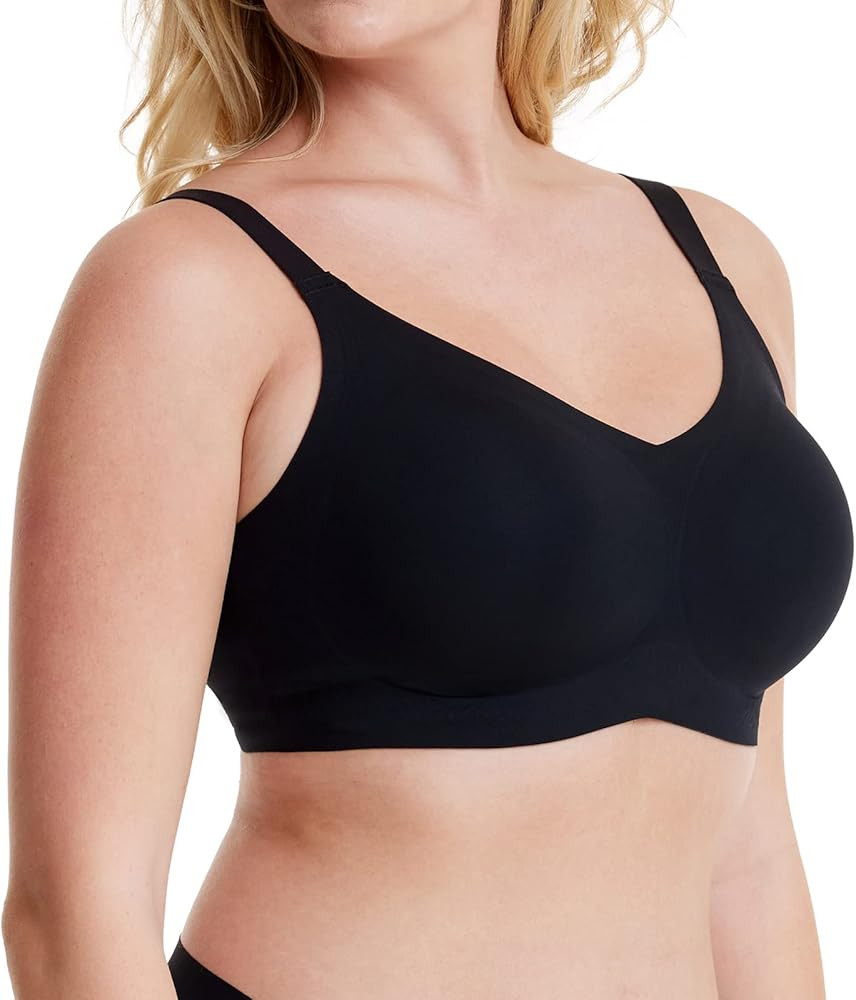 Wireless Bra for Women Seamless Support Bralette, Comfort Lightly Lined Born for Her Ultra-Fit T-... | Amazon (US)