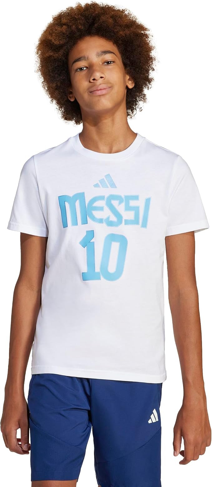 Adidas Unisex Kids Messi T-Shirt | Amazon (US)