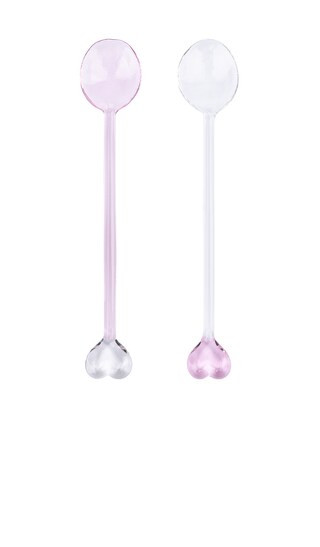 Set Of Heart Shaped Spoons | Revolve Clothing (Global)
