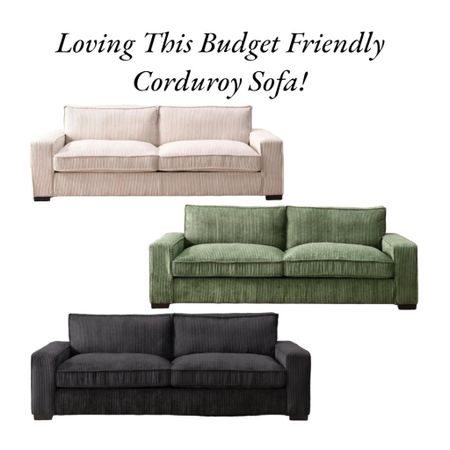 Walmart home find of the week! Corduroy is an excellent fabric for those with kids, pets or anyone who wants an easy and soft sofa  

#LTKfamily #LTKhome