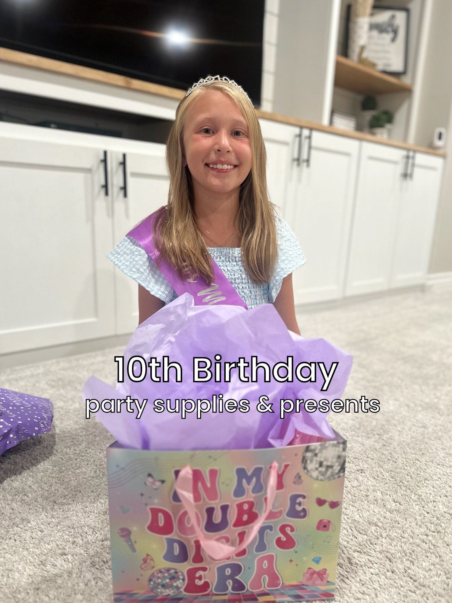 10th birthday party supples, gift bags, and presents. Purple and preppy! 💜✨

Amazon + Target!

Double digits, birthday crown, birthday sash, beauty, phone case, nails, nail art, party favors, gift ideas, birthday girl 

#LTKKids #LTKFamily #LTKParties