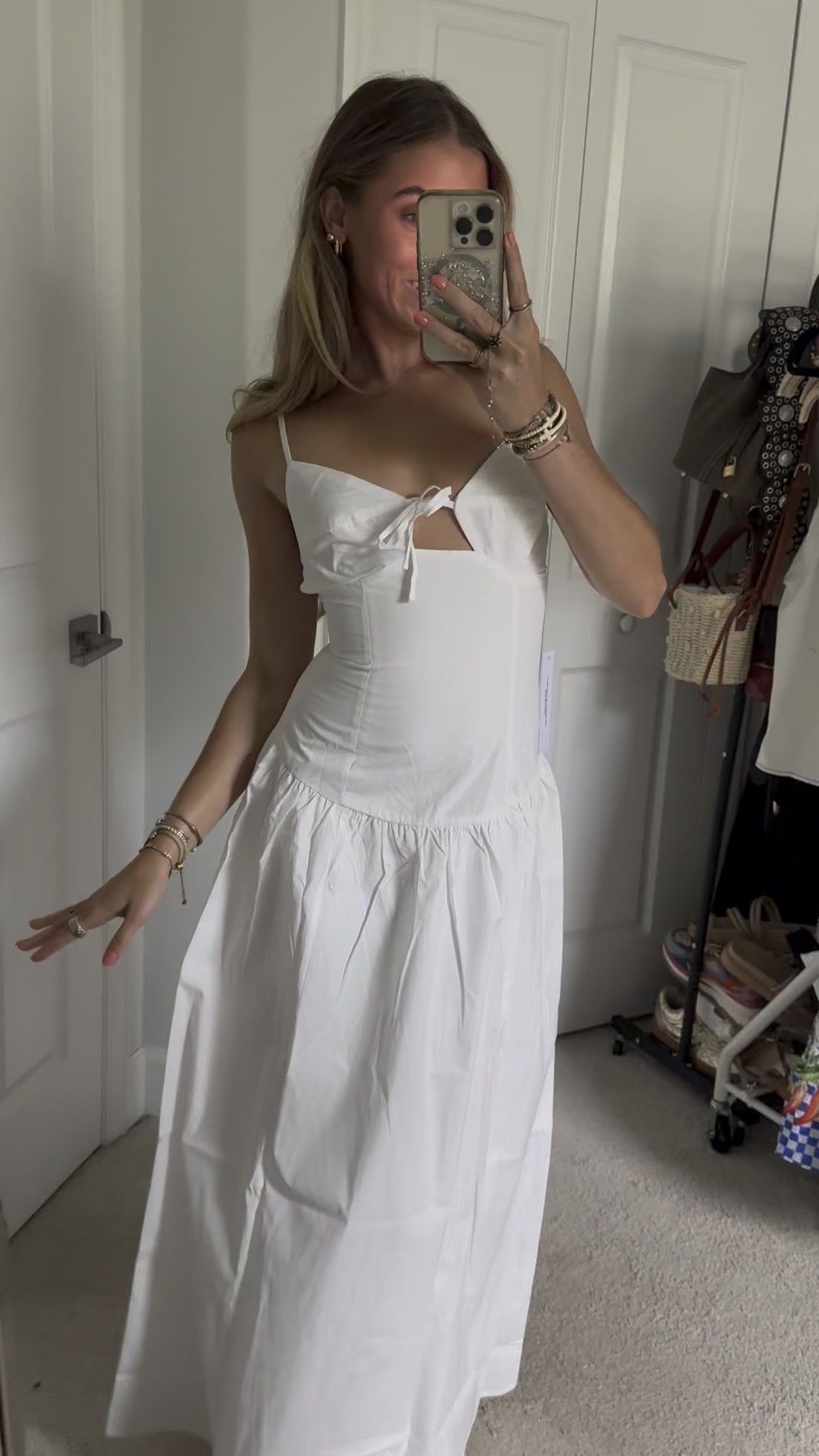 LADY BELLE DROP WAIST PLEAT MAXI DRESS WHITE size is 2. Code is SLOANE20! Princess Polly. @princesspolly I wear the size US 2 in Princess Polly typically but always recommend sizing up because their clothing tends to run small. 
#tryon #tryonwithme #tryonhaul #princesspolly #springstyle #springvibes #springoutfits #springfashion #summerlooks #summeroutfit #summervibes #capsulewardrobe #fashioninspo #outfit #outfitinspo #princesspollyhaul #princesspollytryonhaul #princesspollytryon #fyp 

#LTKWedding #LTKFindsUnder100 #LTKStyleTip