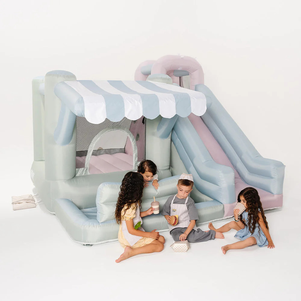 Market Splash Inflatable Bounce House & Slide - Multi | Meri Meri