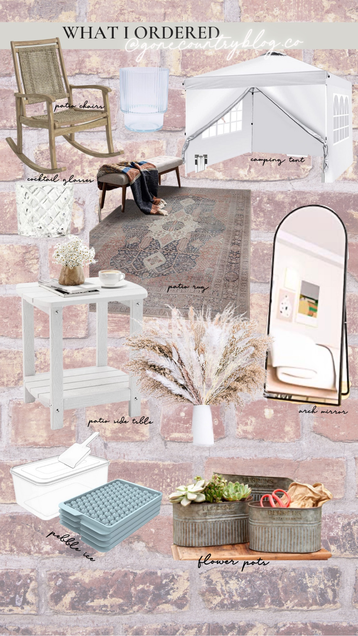 recent order 🤩 patio glamping edition 

#LTKSeasonal #LTKstyletip #LTKhome