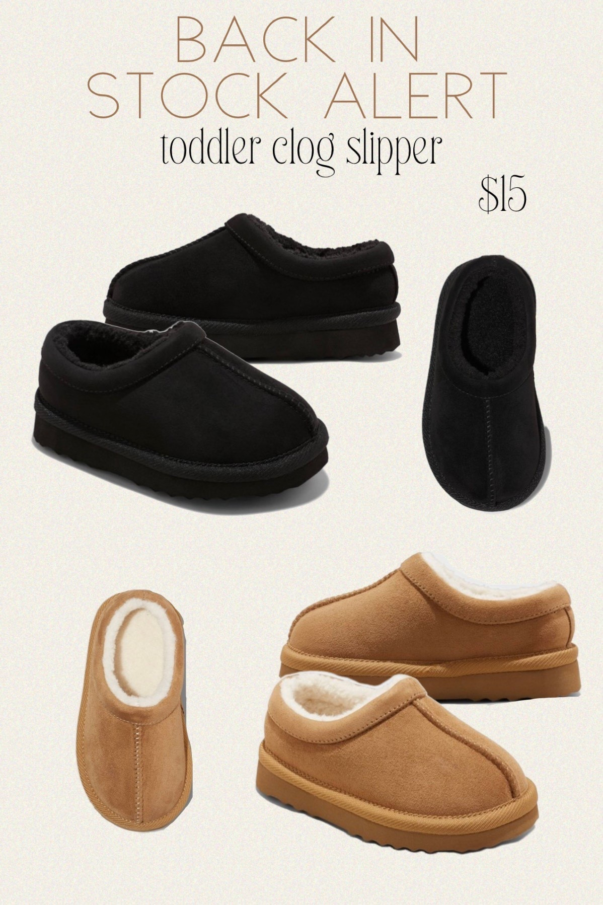 Ugg classic slipper lookalikes are back in stock!! They will sell out! Target Cat & Jack clogs

#LTKHalloween #LTKShoeCrush #LTKSeasonal