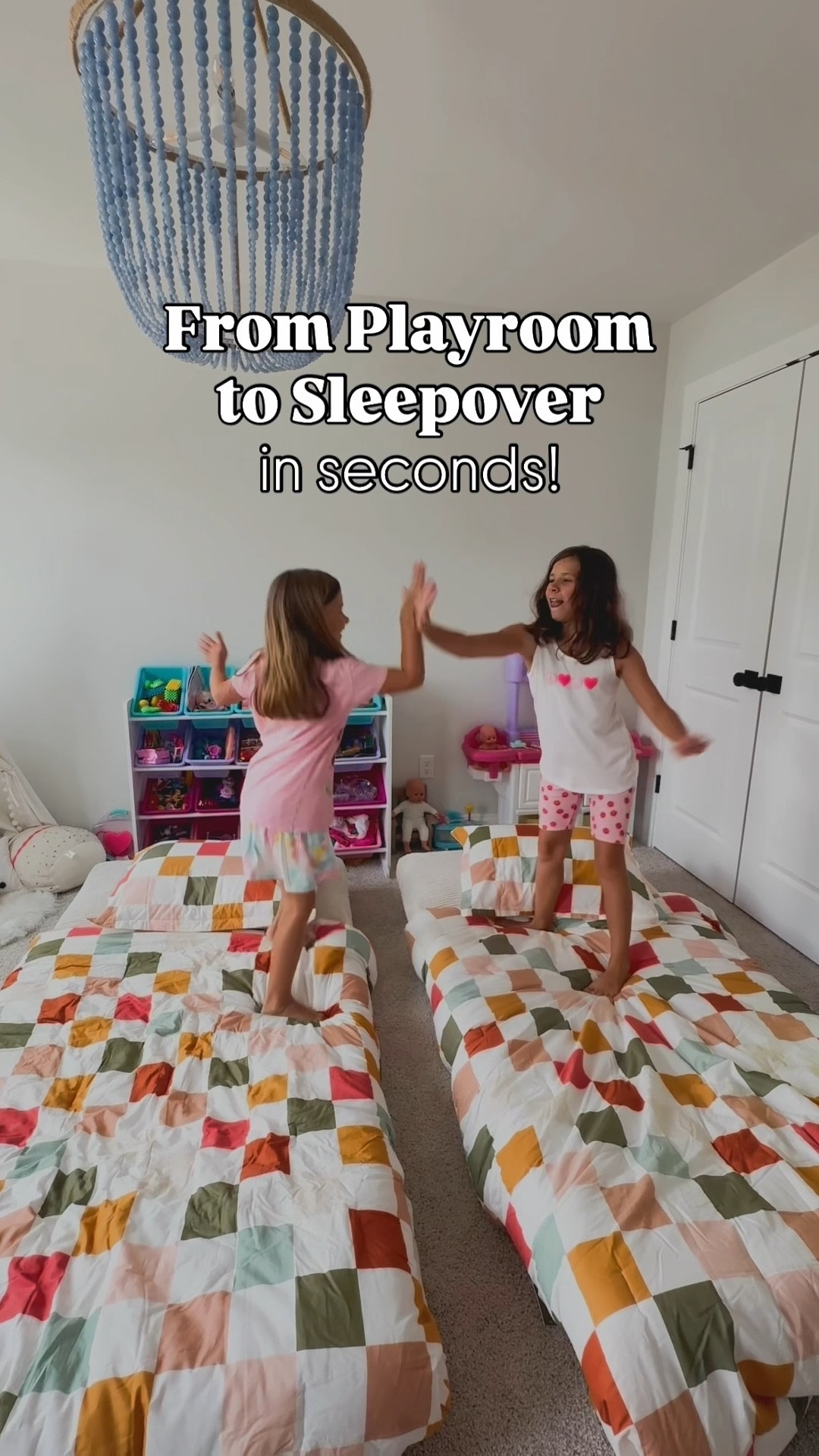 When we moved from Chicago to South Carolina, we knew we’d be hosting lots of friends and family—especially those with kids. We needed something comfy, practical, affordable and space-saving for the playroom… and this Fold ‘n Fun chair from @maxandlilyfurniture has been perfect. It doubles as a bed for sleepovers and folds away when the fun is over. Win-win. 🙌✨ 



#MakingSpaceForMemories #SleepoverReady #PlayroomLife #momhack #playroomgoals #smallspacesolutions

#LTKHome #LTKStyleTip #LTKKids