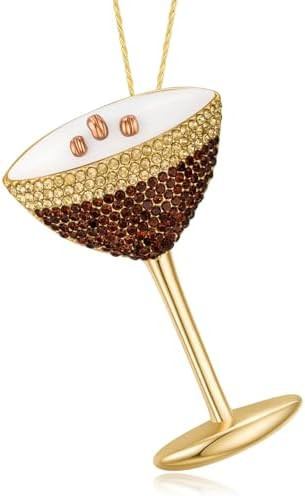 2025 Christmas Espresso Martini Ornaments, Christmas Tree Ornament, Hanging Christmas Decoration ... | Amazon (US)