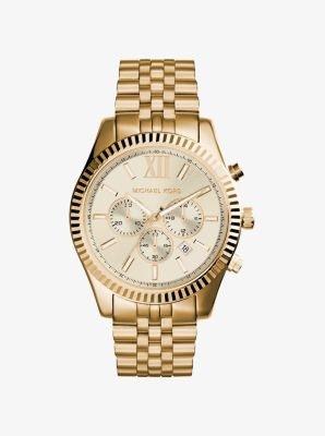 Lexington Gold-Tone Watch | Michael Kors (UK)