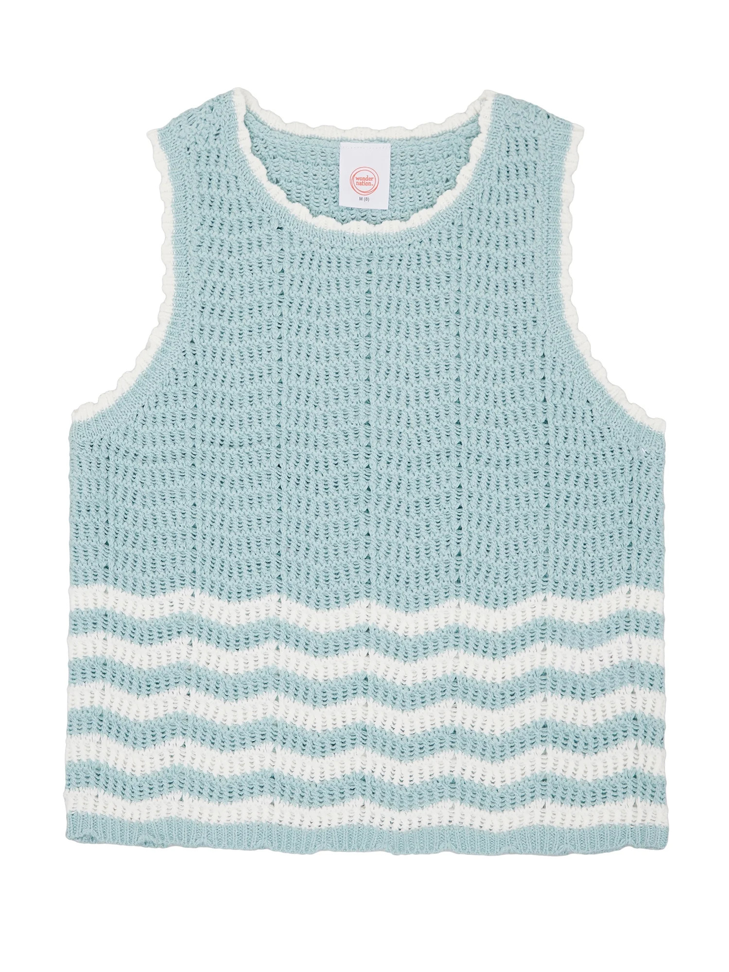 Wonder Nation Girls Sweater Tank, Sizes 4-18 & Plus | Walmart (US)