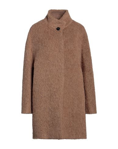 Cinzia Rocca Woman Coat Camel Size 6 Acrylic, Polyester, Wool, Alpaca wool, Polyamide | YOOX (US)