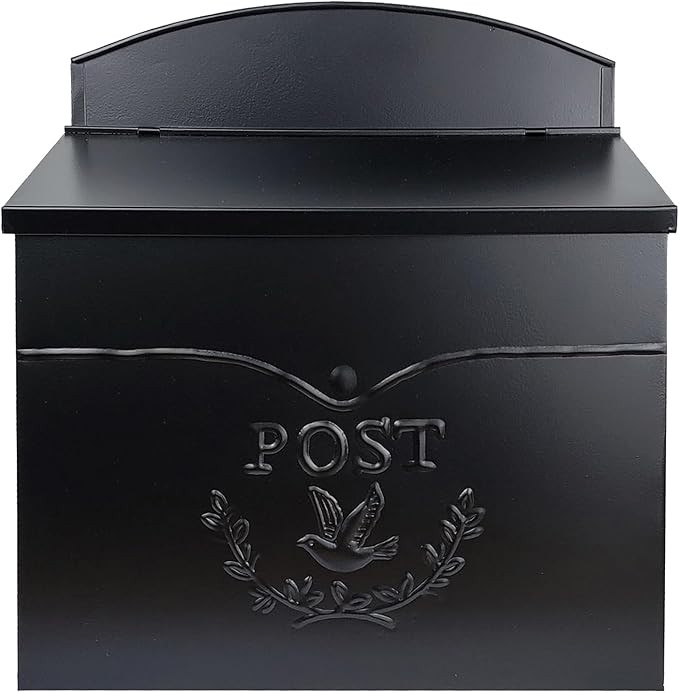 NACH Chelsea Classic Metal Post Mailbox, Vintage European Design, Powder Coated Maximum Rust Prot... | Amazon (CA)