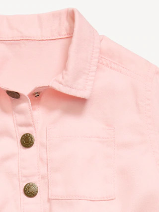 Short-Sleeve Utility Romper for Toddler Girls | Old Navy (US)