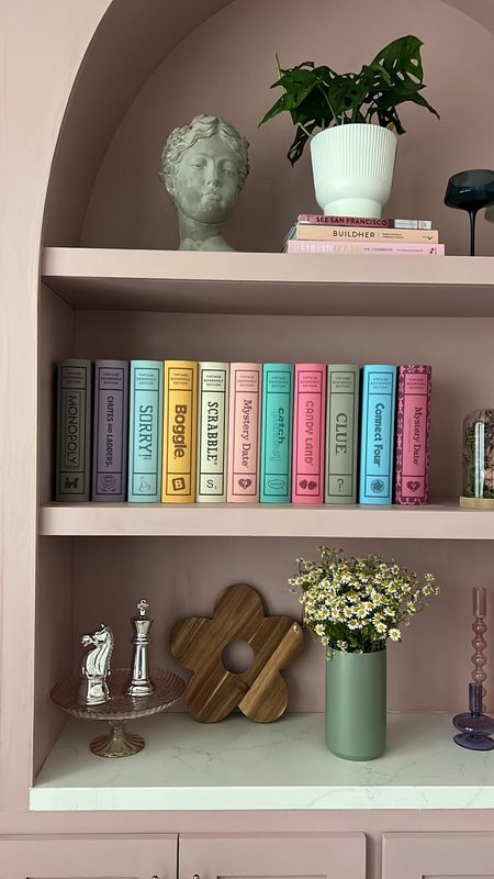 Bookshelf board games! These make such fun and functional decor! 

#LTKhome #LTKstyletip #LTKfindsunder50