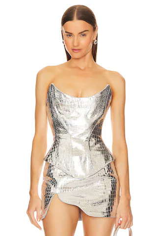 Nemasis Leather Corset
                    
                    Mother of All | Revolve Clothing (Global)