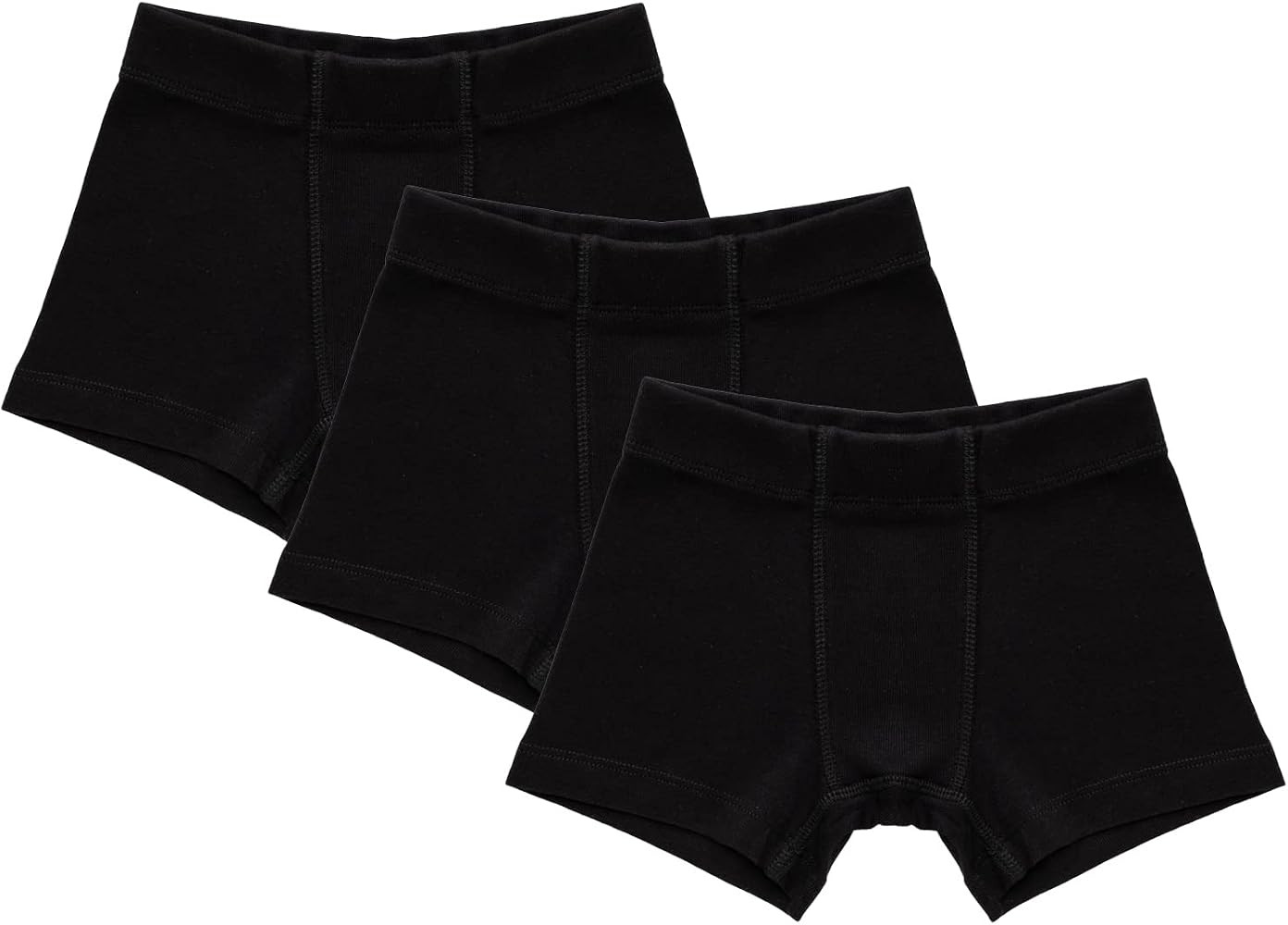 ORGANICKID Boys 100% Organic 100% Cotton Underwear GOTS Certified Kids Toddler Boxer Briefs Pack ... | Amazon (US)