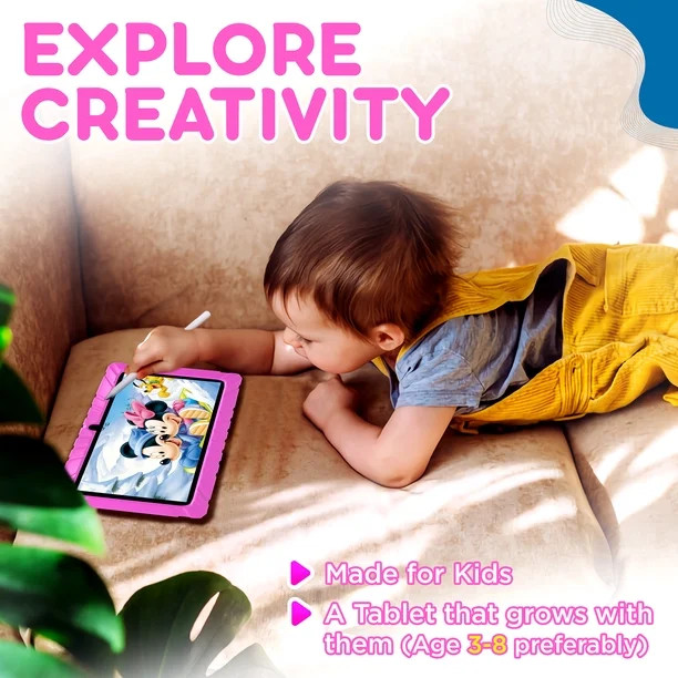 Contixo 7" Kids Tablet 16GB WiFi Android Tablet For Kids Bluetooth Parental Control Pre-Installed... | Walmart (US)