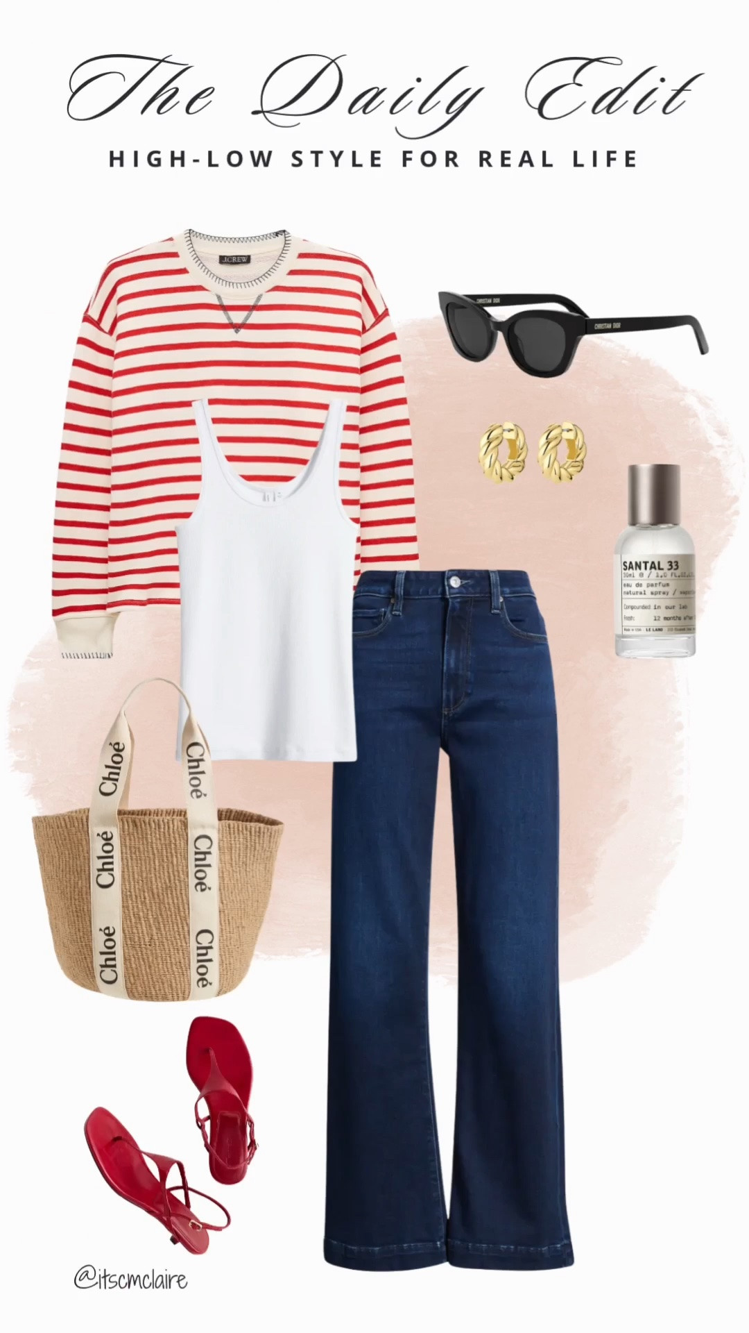 Styling this @jcrew red stripe 100% cotton pullover several ways! The fit is oversized, but I stuck with my regular size. 

These jeans are pretty amazing too! I decided to give this style a try since Paige denim is incredibly soft. So glad I did! I’m wearing a 32 petite. Highly recommend getting the petite if you are 5’5 or shorter.

#LTKSaleAlert #LTKOver40 #LTKMidsize