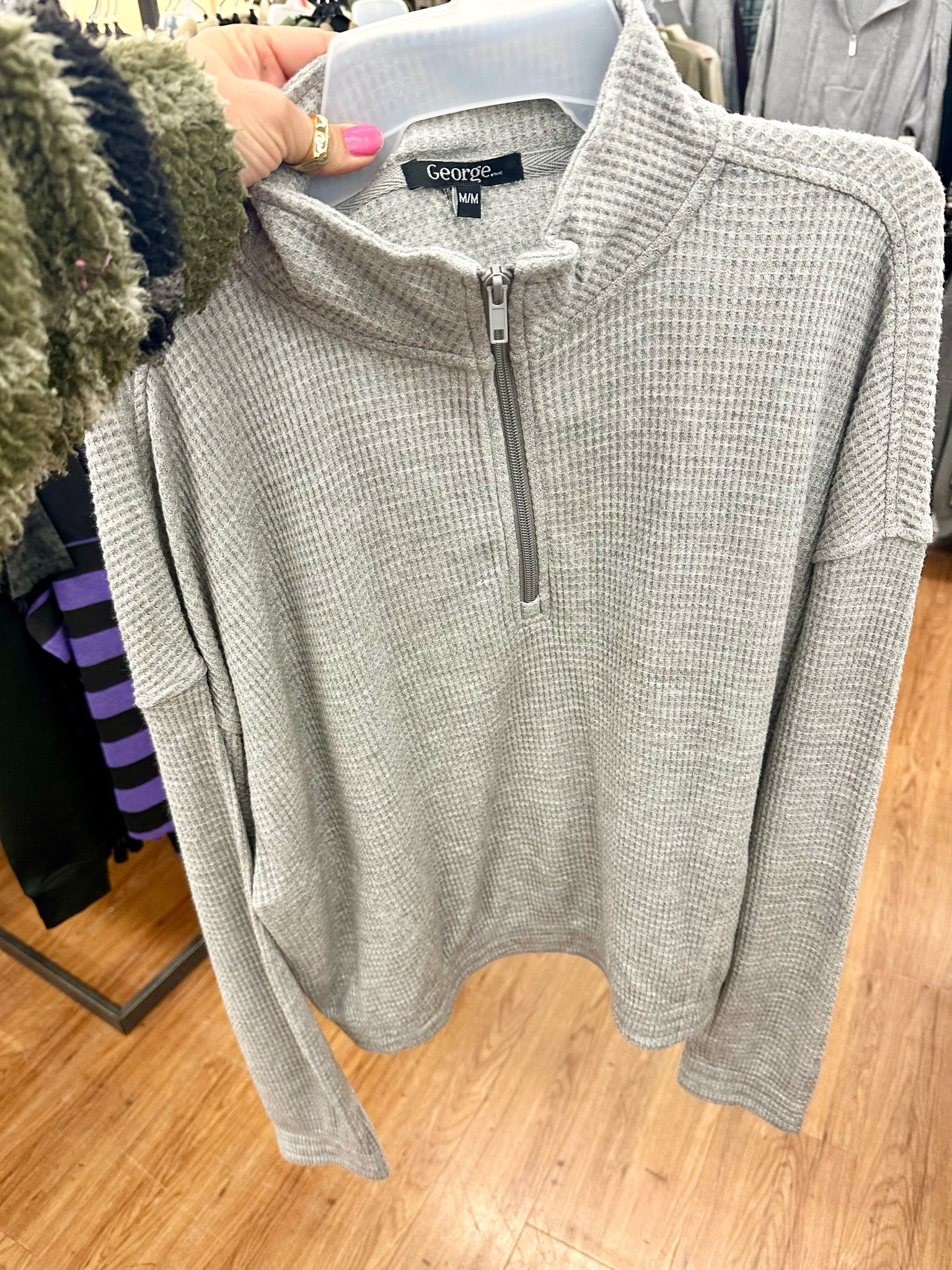 Found this cute little half zip at Walmart yesterday for only $13!! 😲

#LTKstyletip #LTKcanada #LTKsale
