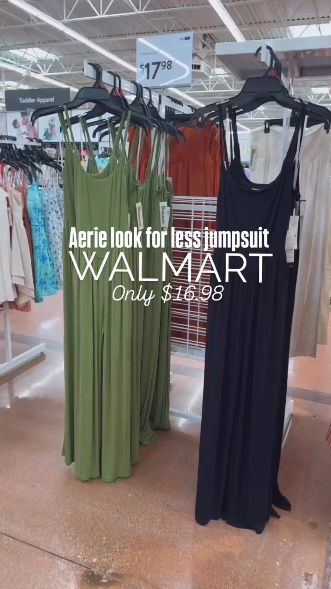 I love this awesome look for less I just spotted @walmart  🤩 I saw one just like this for $60 but this one is only $16.98 so I grabbed two!!!!! I love layering them with these tanks from @amazon 🙌🏻 I’m wearing the one without a built in bra but I linked that option too!!!
⬇️⬇️⬇️
Jumpsuits size small
Tanks size small
Sandals sized up 1/2 size 
Shoes TTS

#LTKFindsUnder50 #LTKFindsUnder100 #LTKStyleTip