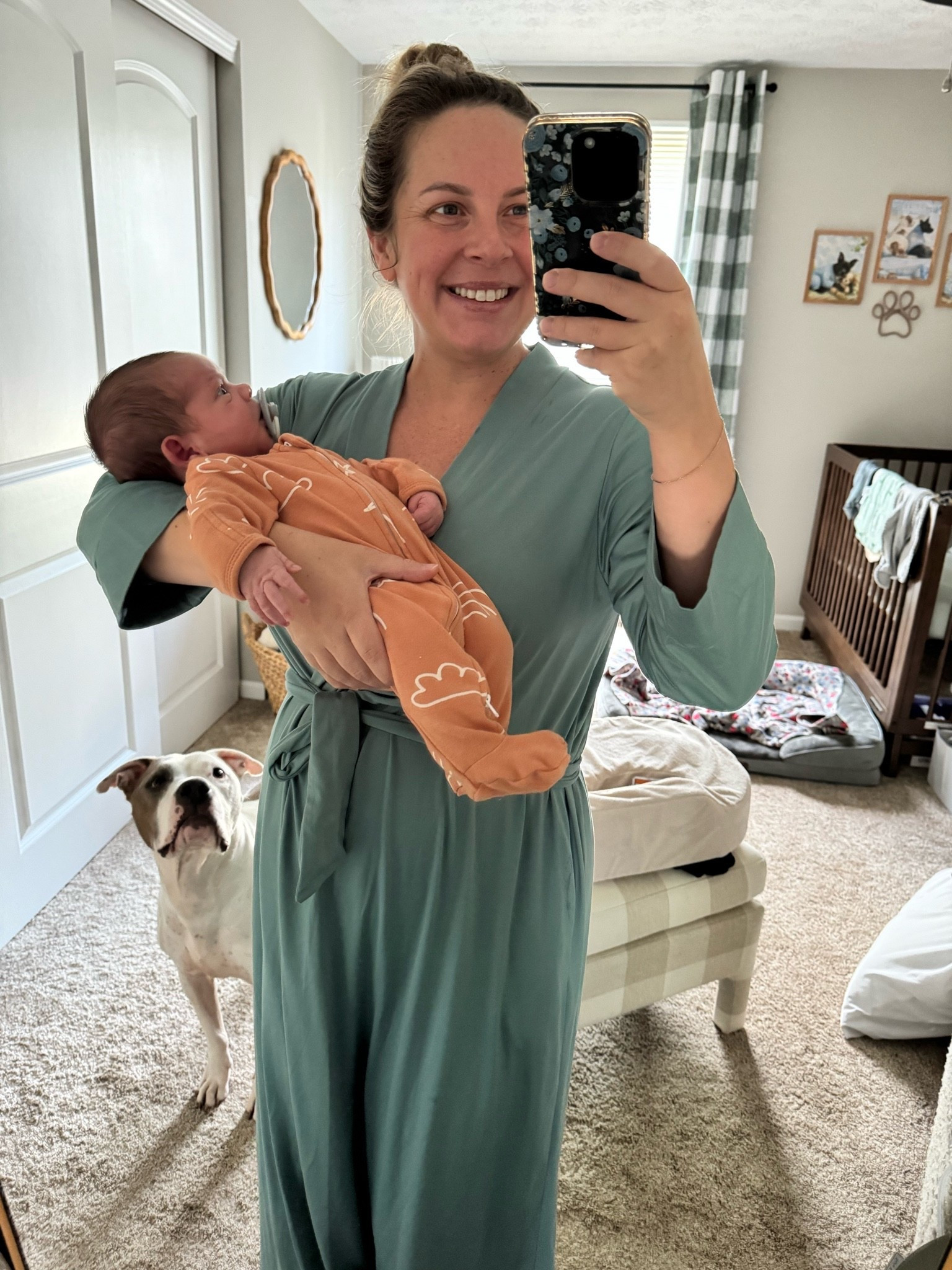 Soft cozy robe 
Mom life 
Postpartum or not, the color options are amazing and matches the comfort 
*great baby sleeper! He’s in the newborn. Soft & nice quality & easy to put on

#LTKmomlife #LTKBaby