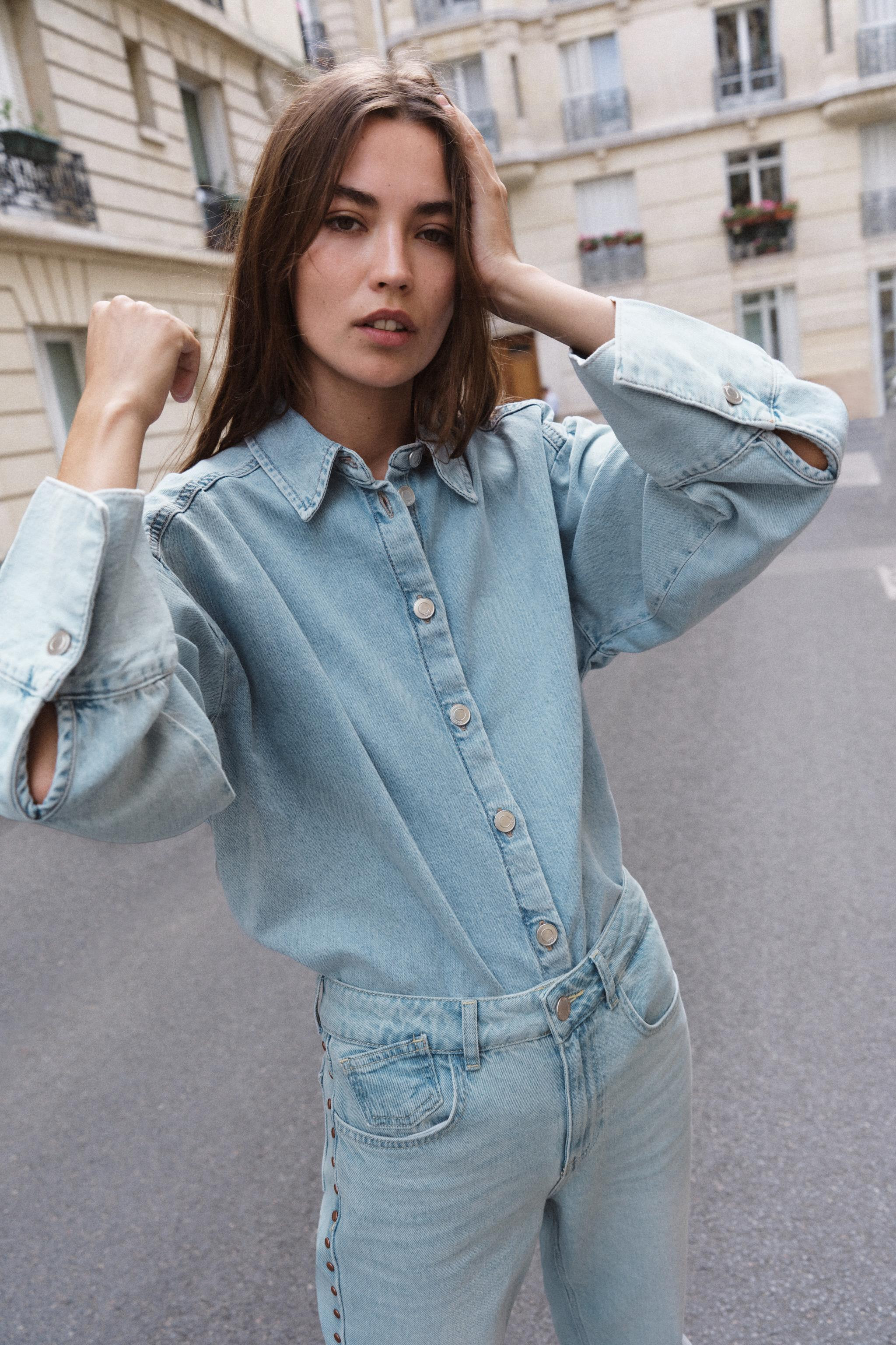 Z1975 DENIM SHIRT | Zara US