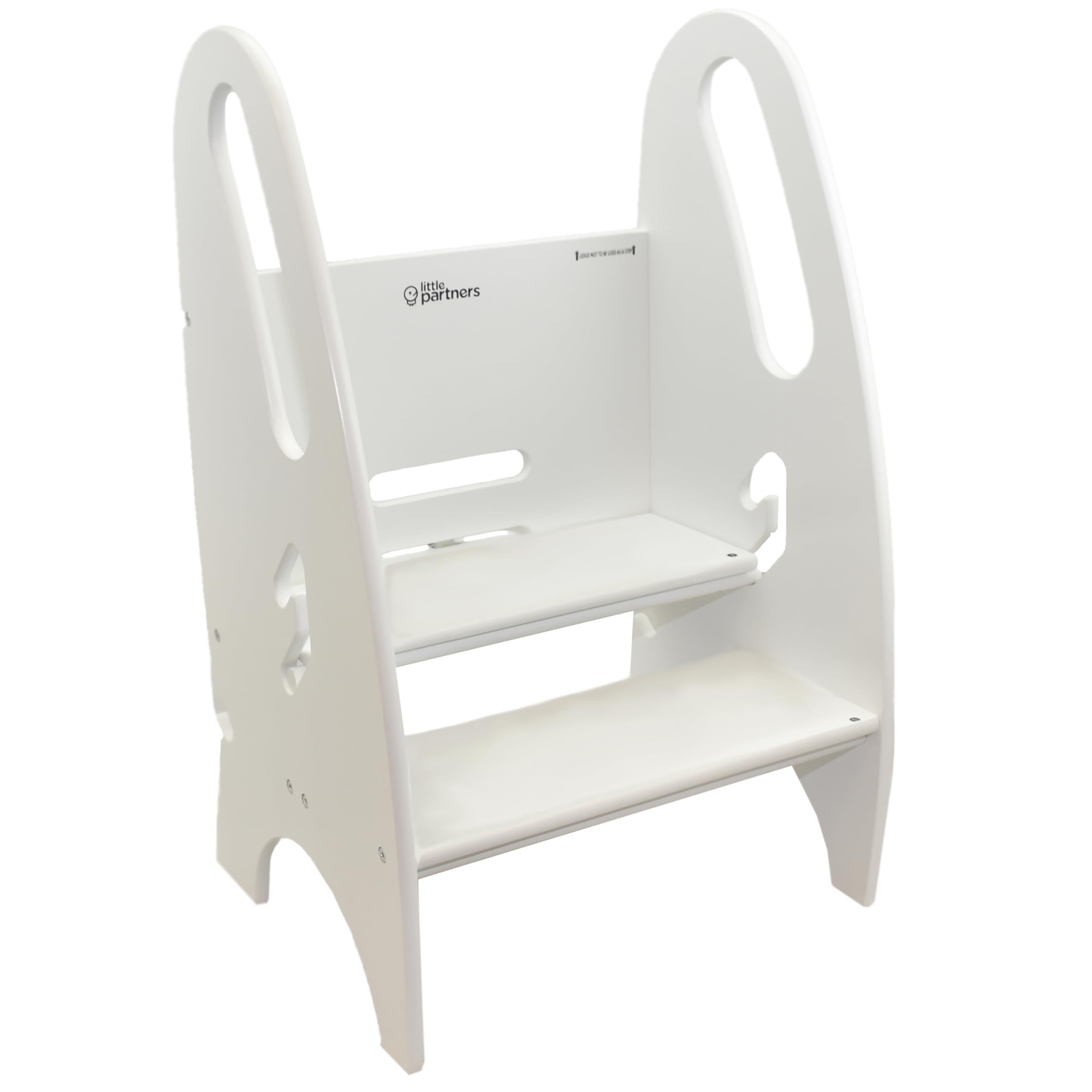 Little Partners 3-in-1 Growing Step Stool Toddler Tower Helper Step Stool, Wooden Standing Stool ... | Amazon (US)