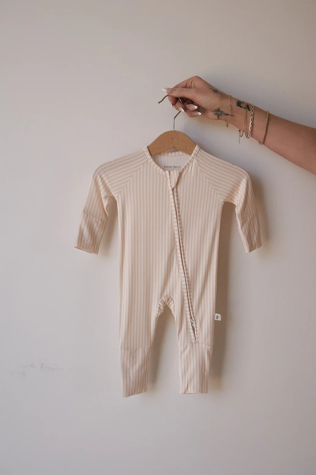 Bamboo Zip Pajamas | Sadie Stripe | Forever French