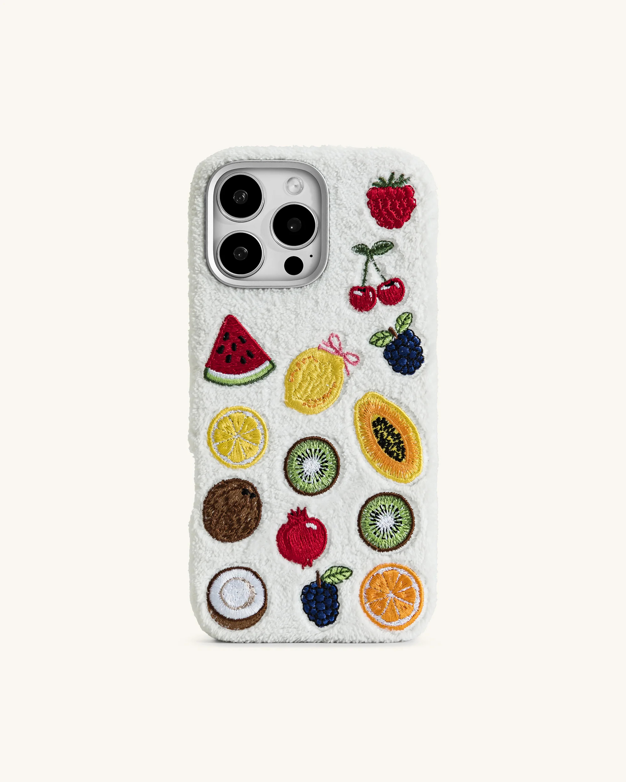 Fruit Fiesta Phone Case - Multicolor White | JW PEI US
