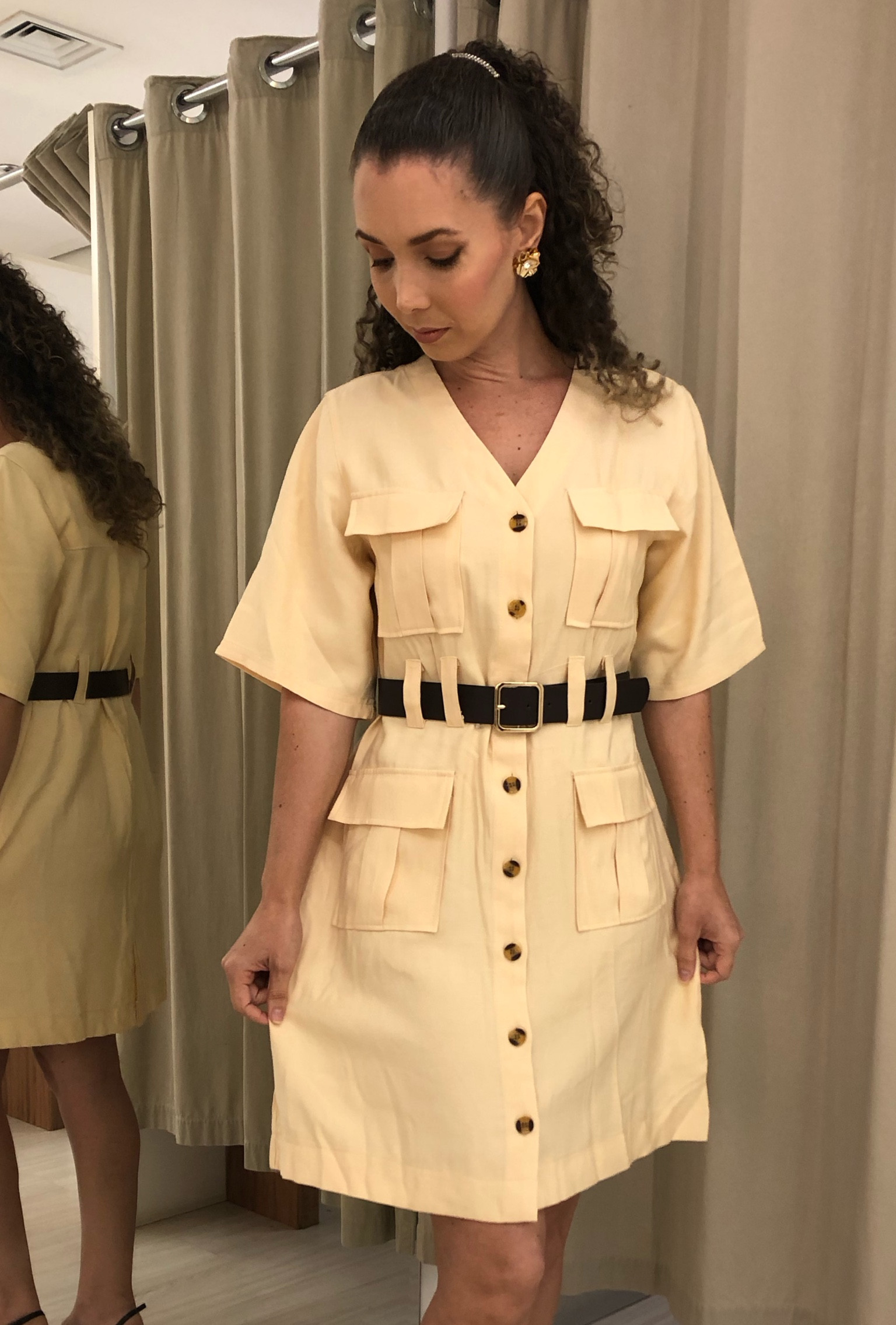 Vestido utilitário cheio de estilo da loja @renner. 

#provador #modafeminina

#LTKbrasil #LTKstyletip #LTKmodest