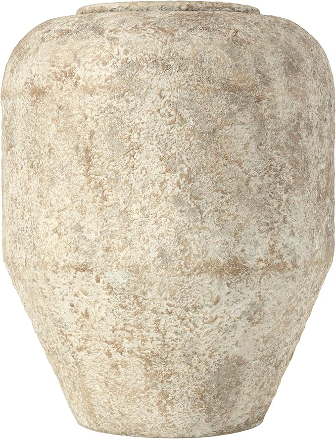 Deco 79 Metal Handmade Decorative Vase Antique Style Distressed Centerpiece Vase, Flower Vase for... | Amazon (US)