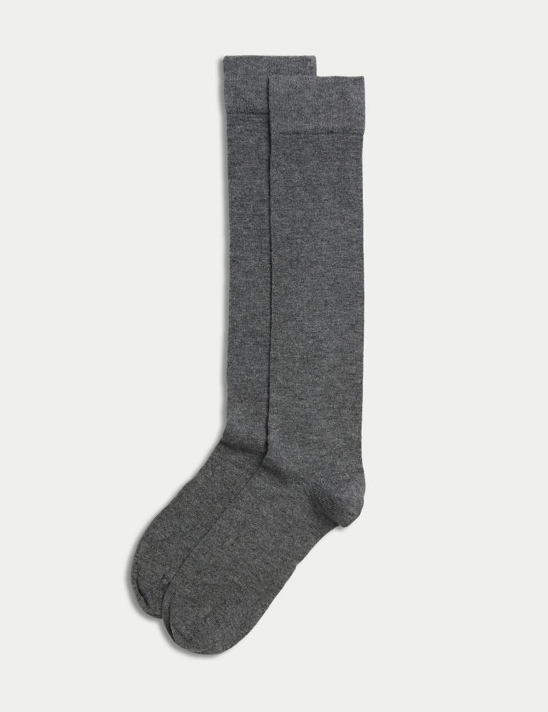 2pk Soft Knee High Socks | Marks & Spencer (UK)