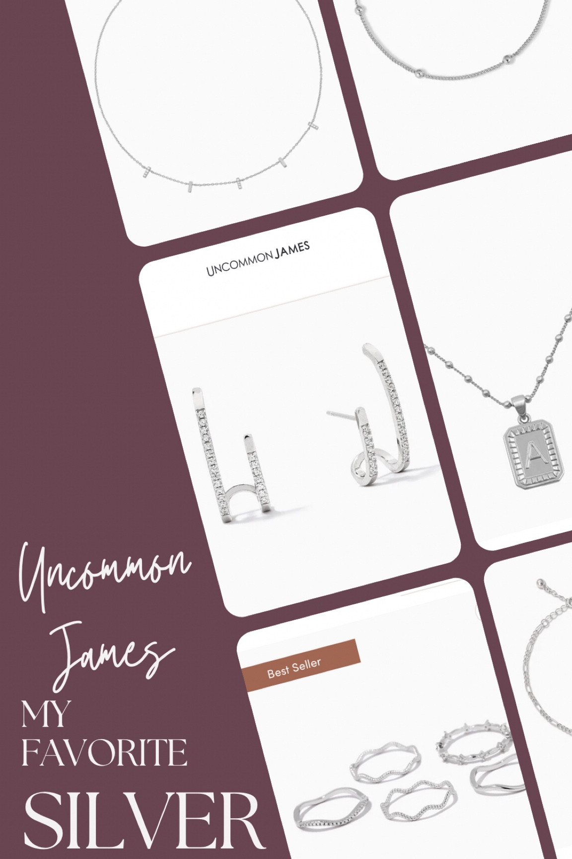 I have always loved Uncommon James jewelry, but it was almost exclusively gold. That doesn’t work as well for this cool toned gal…let’s just say when I got the email that she dropped more silver I RAN!! 

Here are a few of my favorites! 



#HOCsummer #HOCwinter #silverjewelry 

#LTKbeauty #LTKstyletip #LTKFind