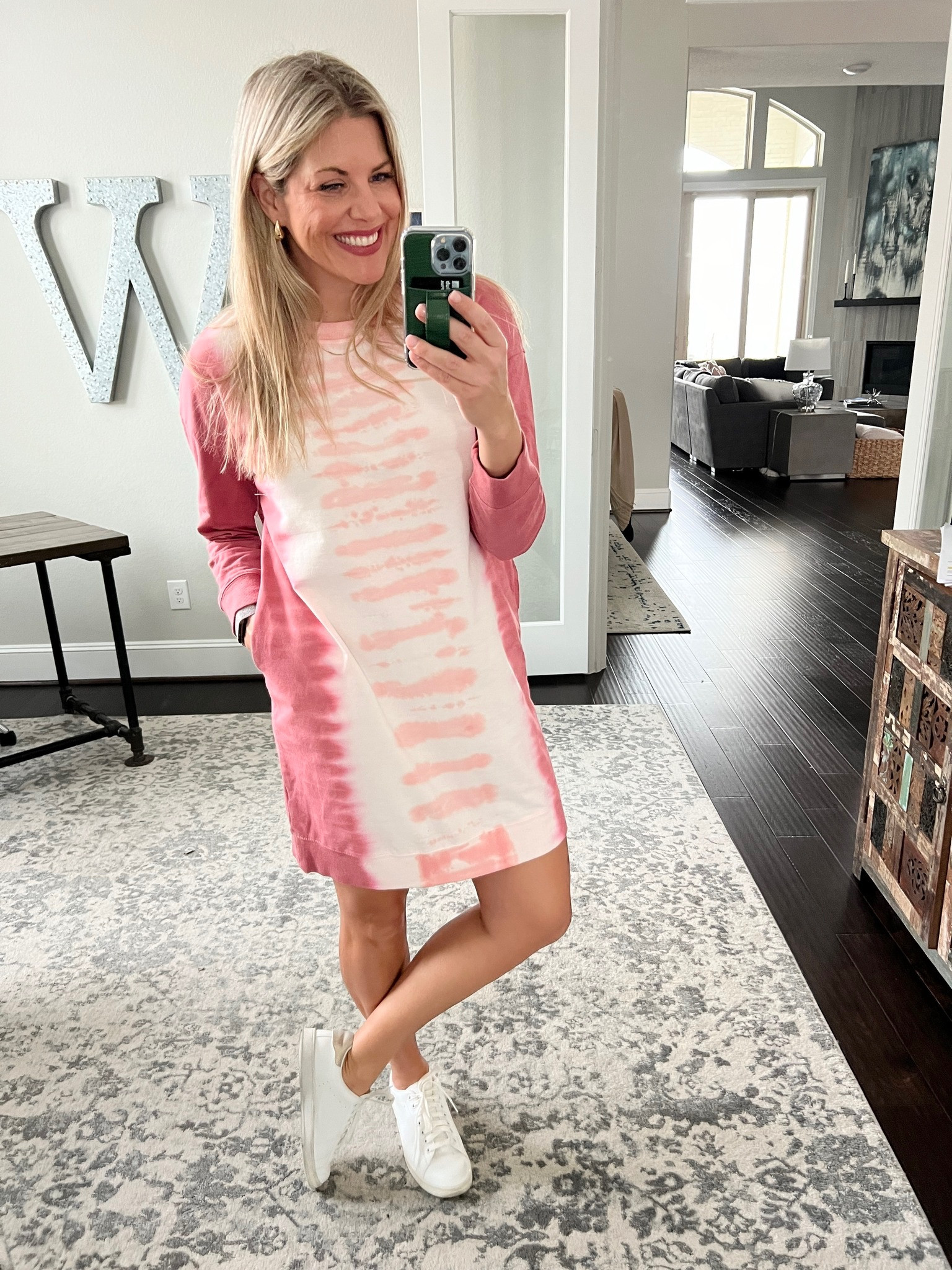 Everyday Summer Dress 

Dress  Sneakers  Earrings  Sneakers  Accessories  Gold hoops  Fashion  Fashion blog  summer  summer fashion  Outfit inspo  What I wore  summer trends  Walmart  fit momming


#LTKFindsUnder100 #LTKStyleTip

#LTKSeasonal