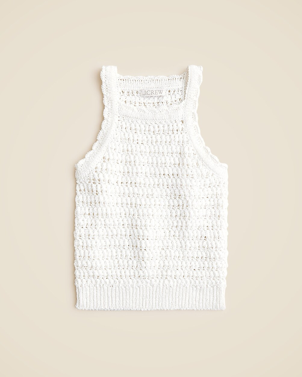 Montauk crochet tank top | J. Crew US