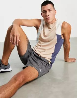 ASOS 4505 training sleeveless t-shirt with contrast panels | ASOS (Global)