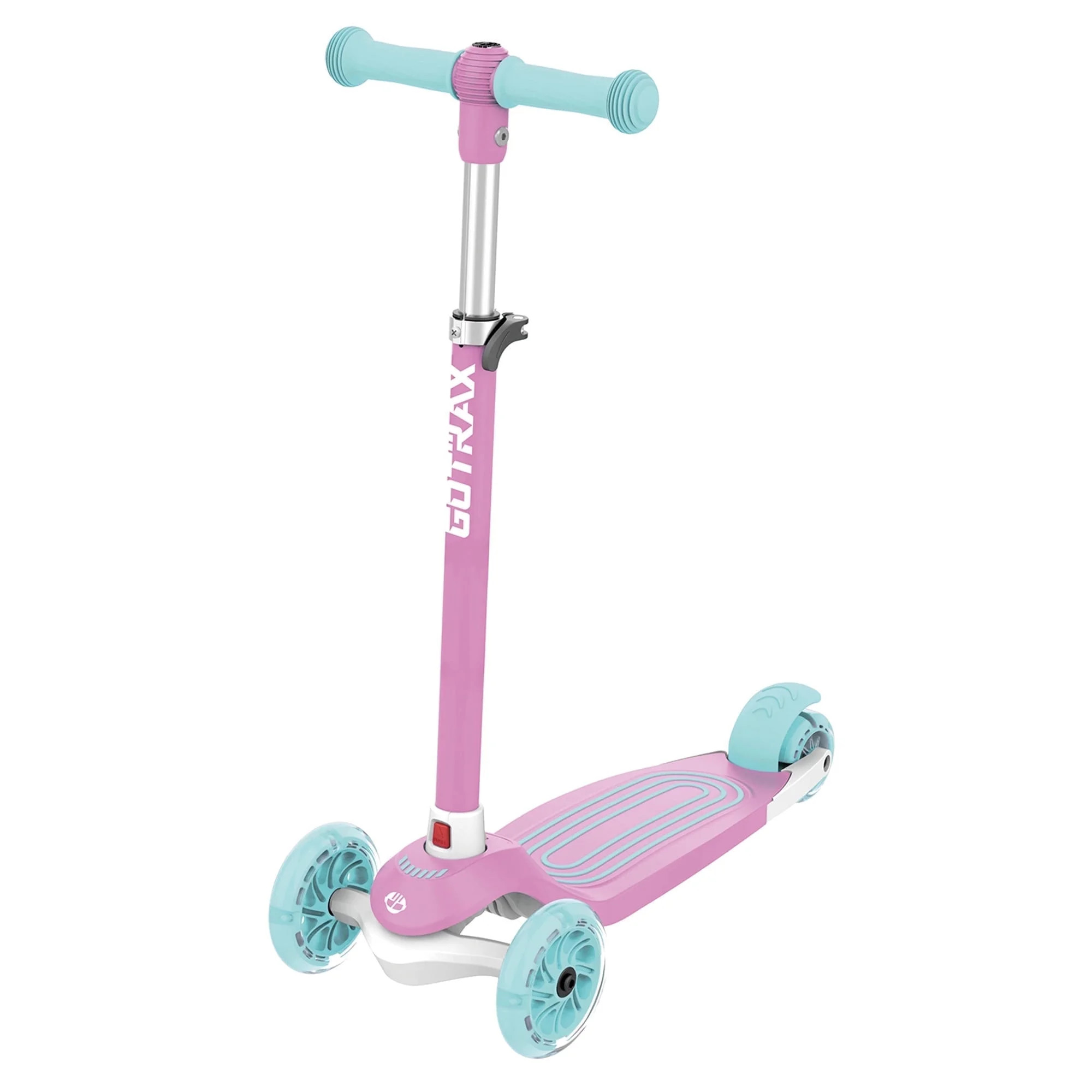 GOTRAX Bobloo 3-Wheel Light-Up Kick Scooter For Kids,Pink | Walmart (US)