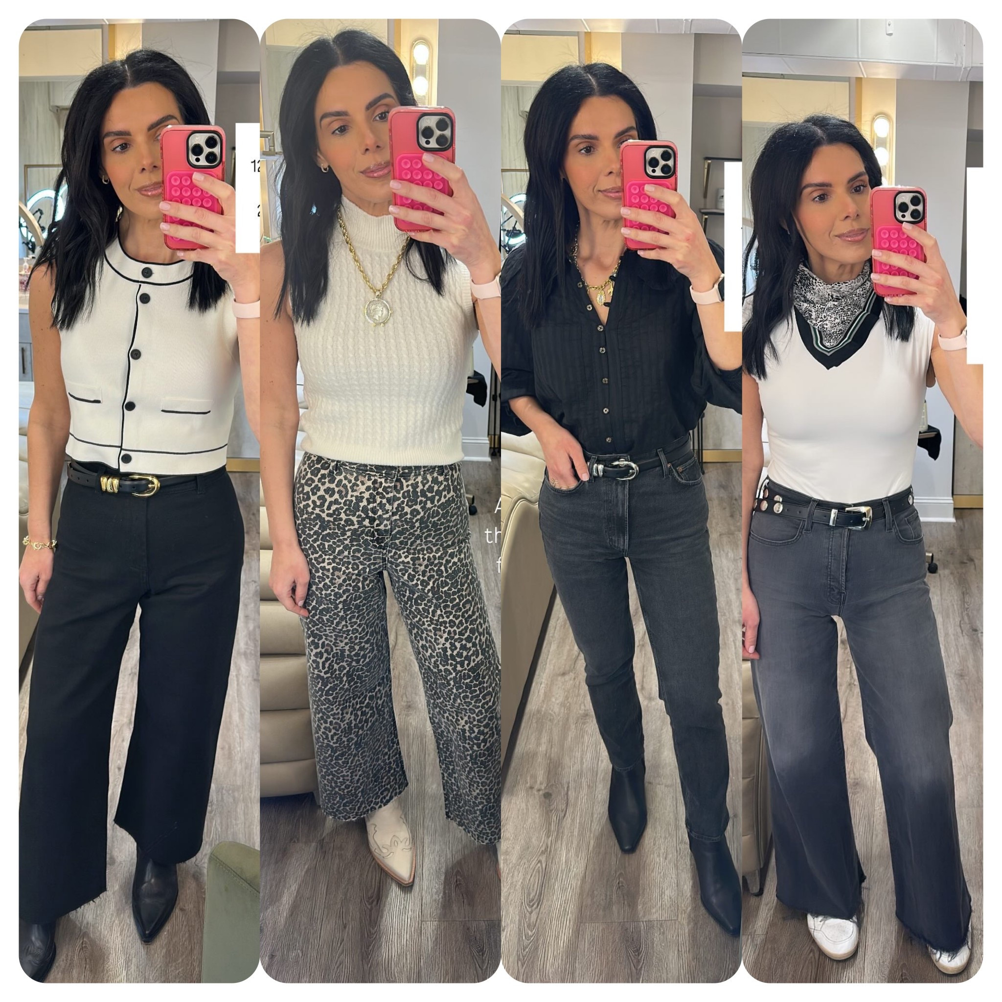 Last weeks work fits🤍 black /white/animal print seems to always be a theme 🤭

#LTKWorkwear #LTKBeauty #LTKWatchNow