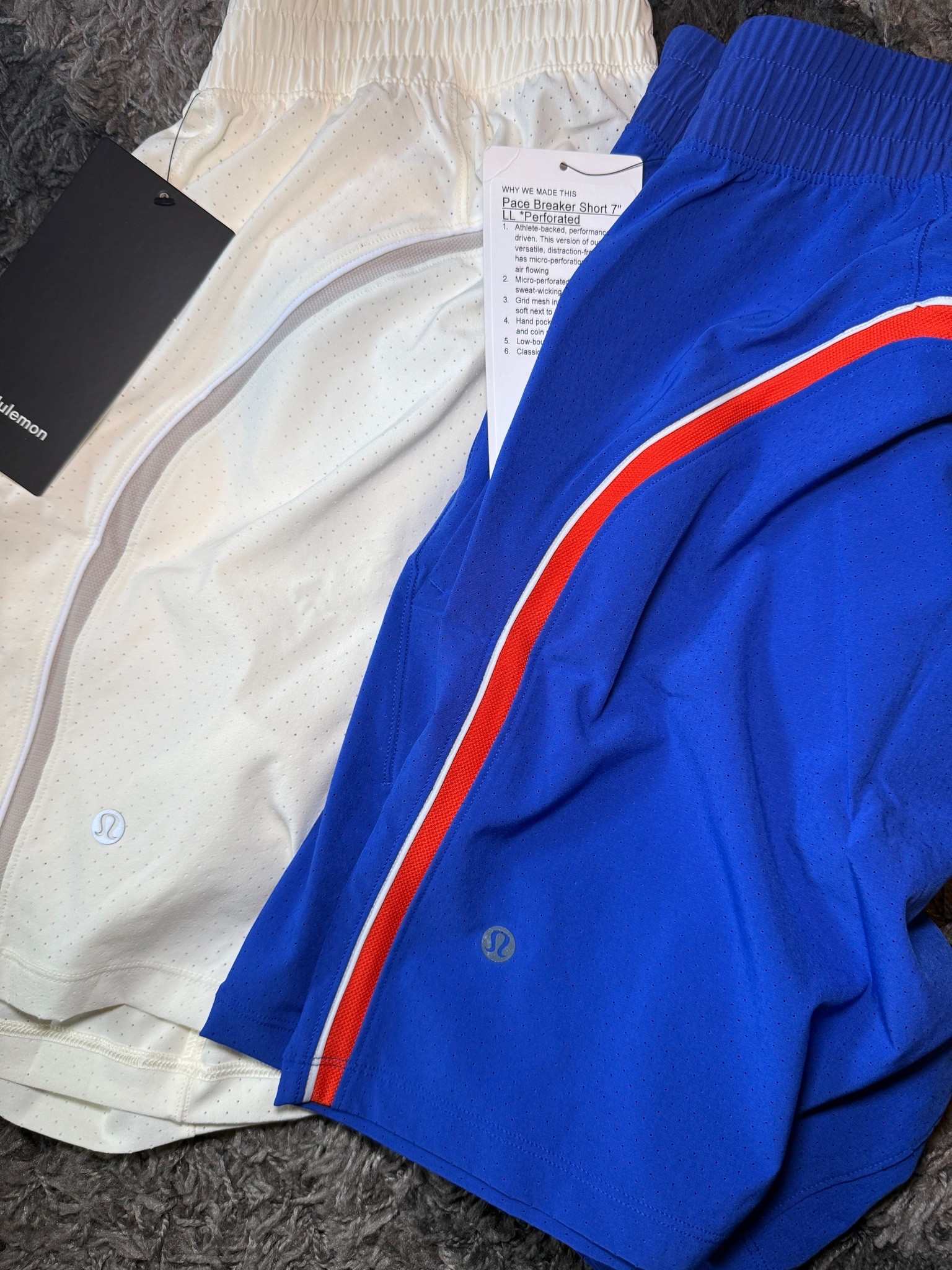 Couldn’t help myself, the second I saw the perforated shorts I had to have them. Mesh look with pace breaker style. Yes please. ￼#lululemon #newlululemon #pacebreaker #lululemonmen #menshorts #teamusa

#LTKgrwm #LTKootd #LTKMens