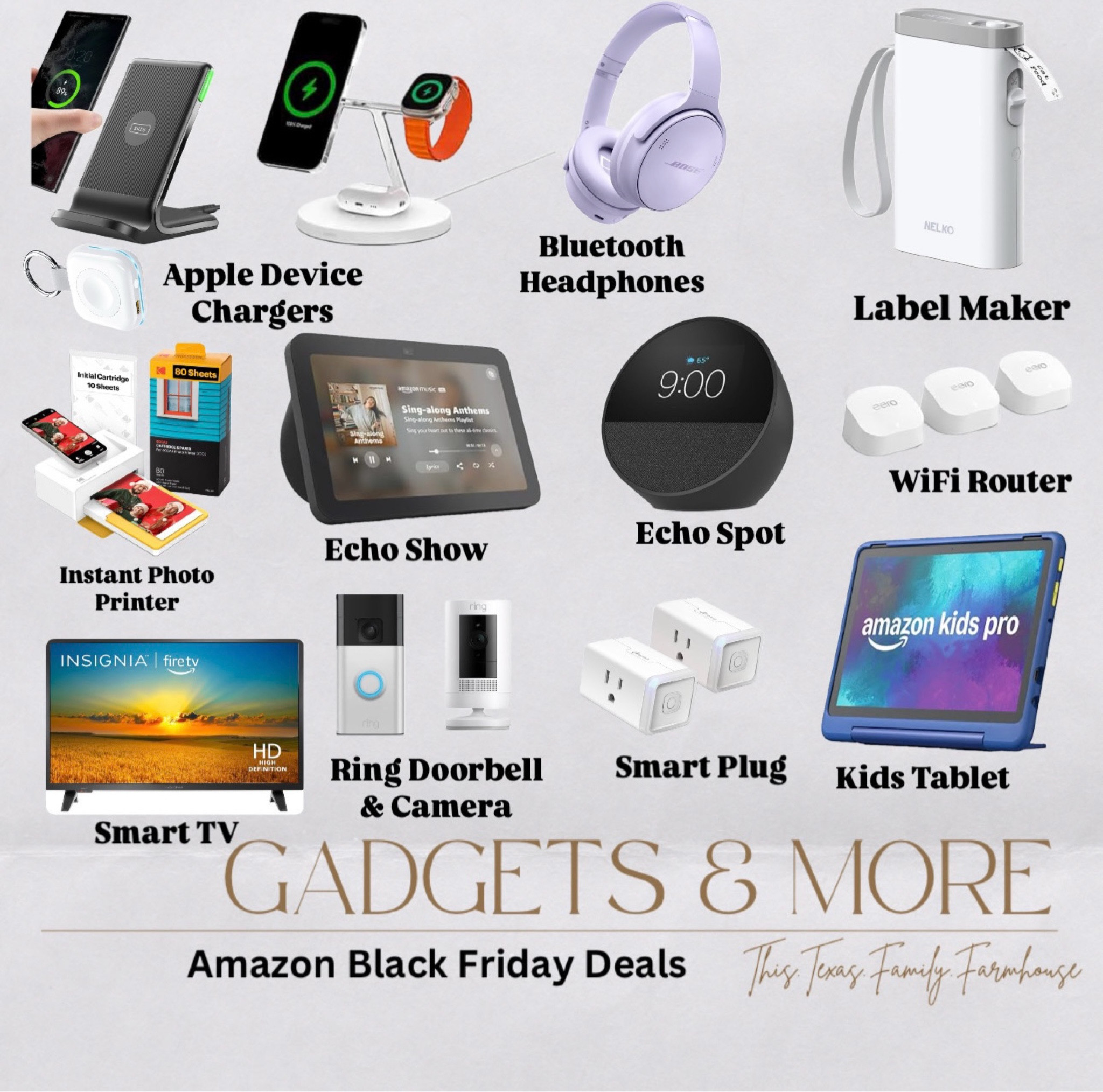 Amazon Black Friday Deals Start today! My top picks for Gadget finds and more. 

#LTKHome #LTKGiftGuide #LTKSaleAlert