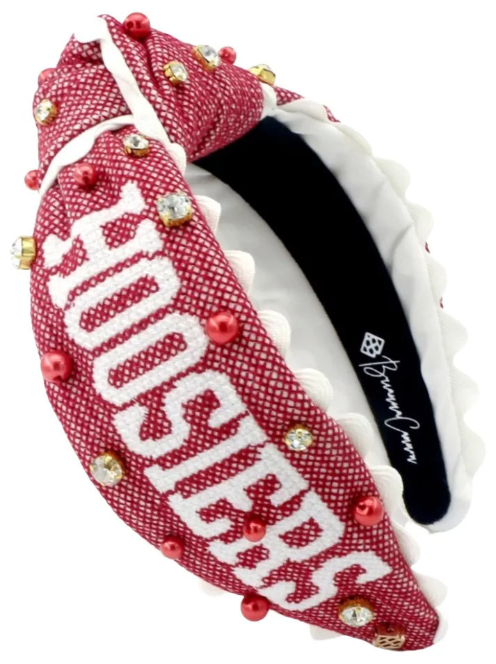 Brianna Cannon Indiana Hoosiers Logo Headband, Women's, No Size, Red | DICK'S Sporting Goods