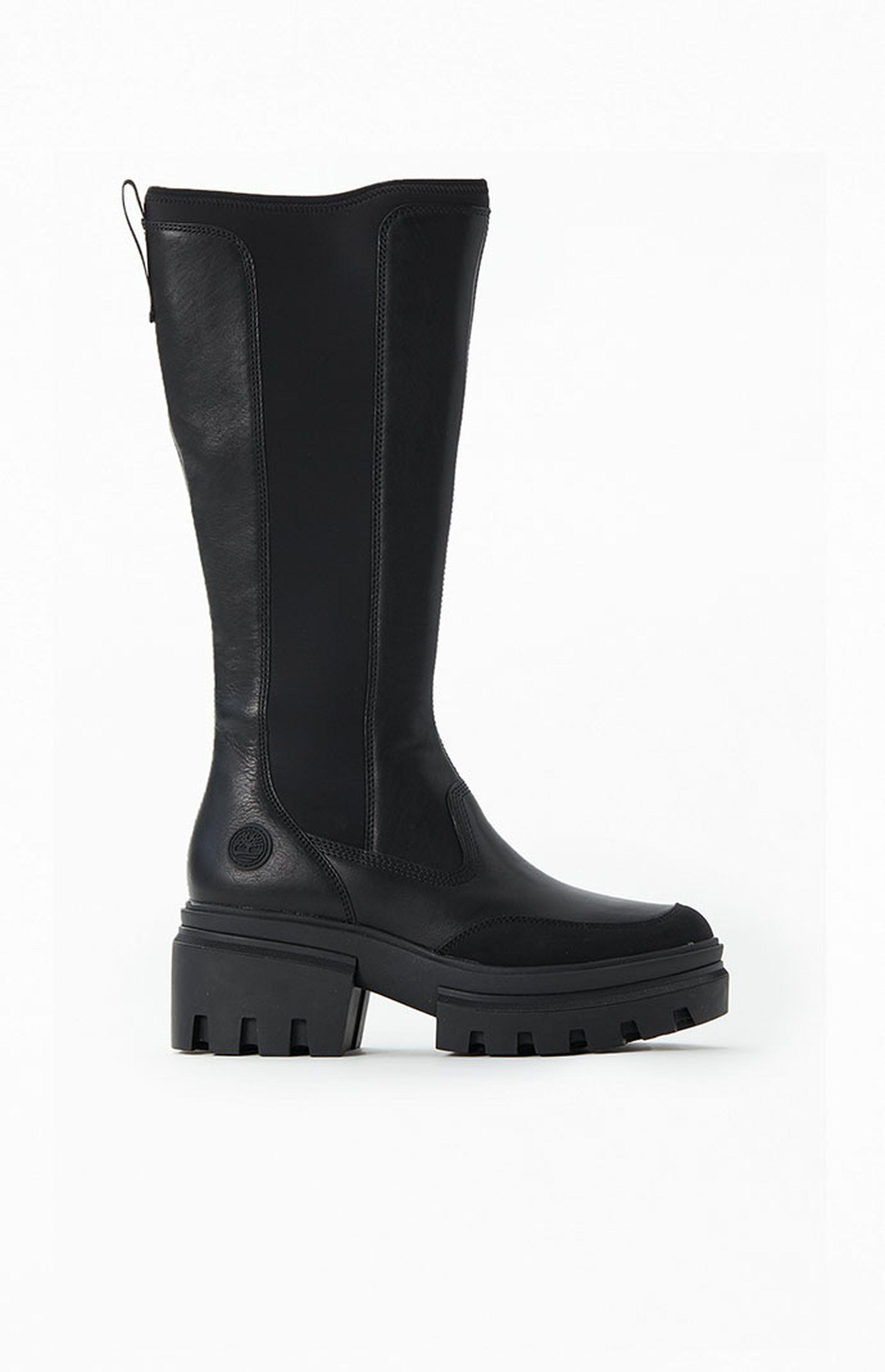 Timberland Women’s Black Everleigh Tall Boots | PacSun