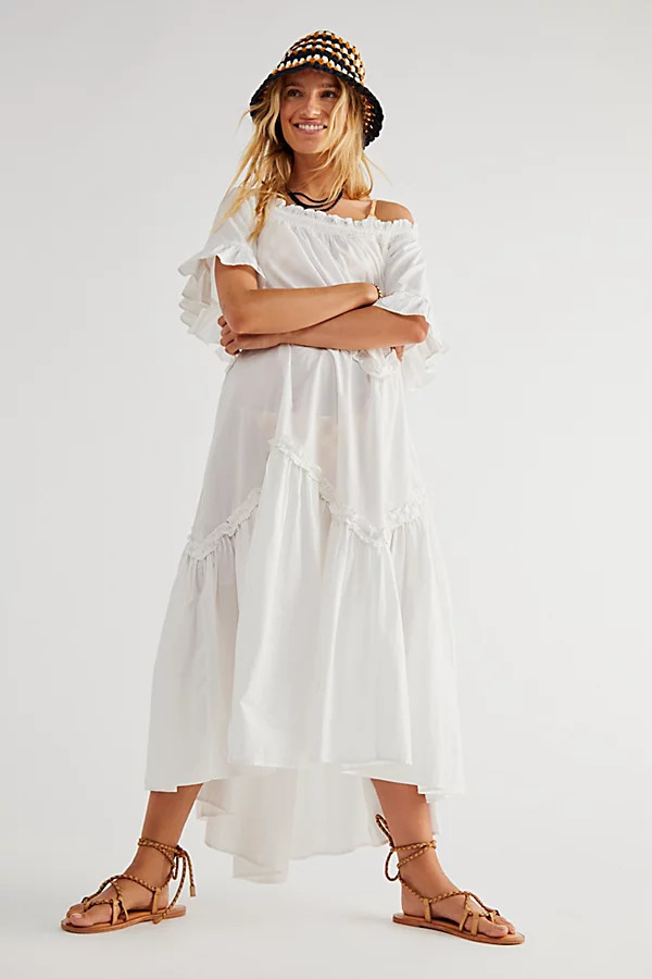 Harriet Midi by Endless Summer at Free People, Ivory, S | Free People (Global - UK&FR Excluded)
