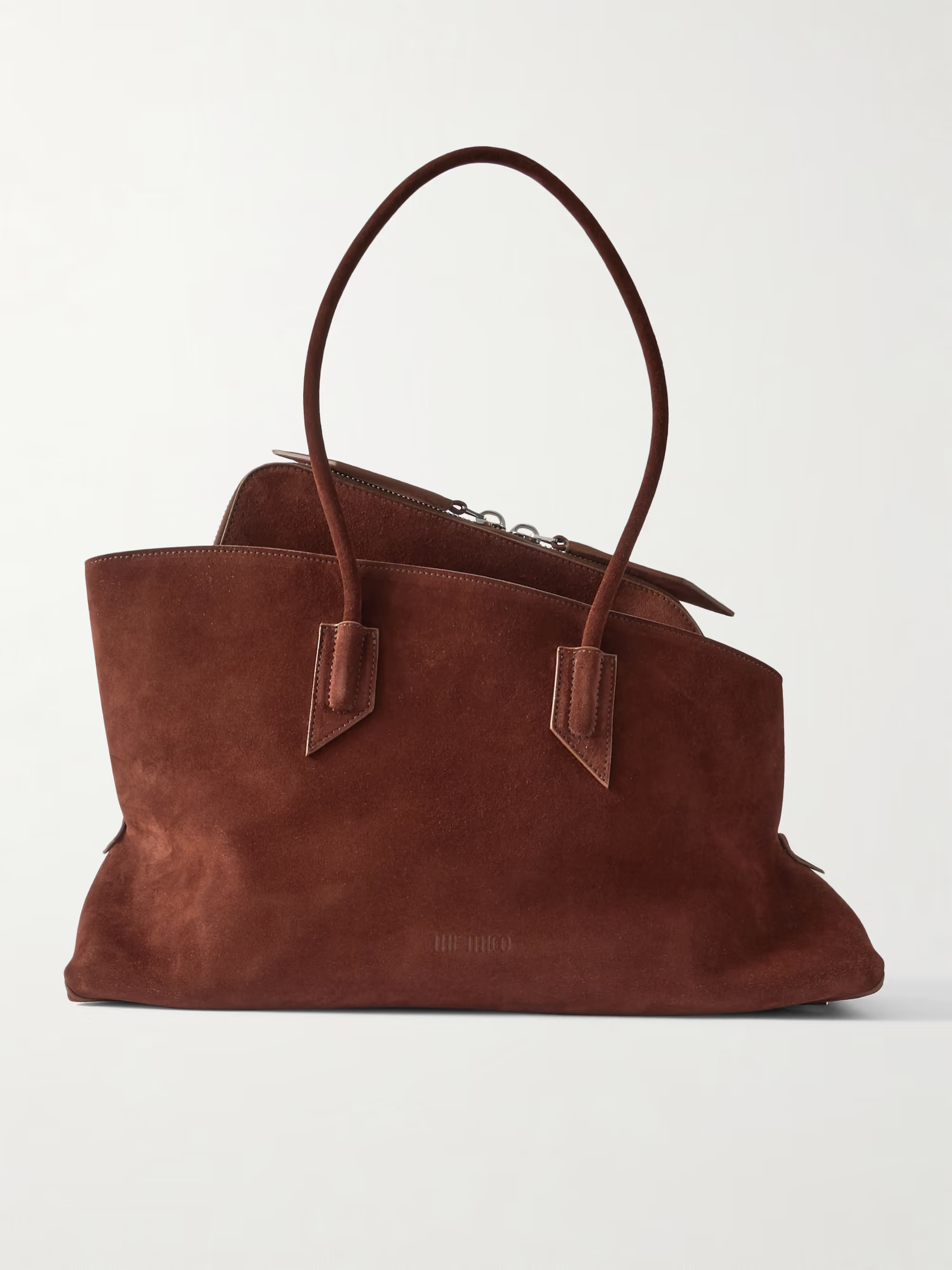 La Passeggiata medium asymmetric suede tote | NET-A-PORTER (US)