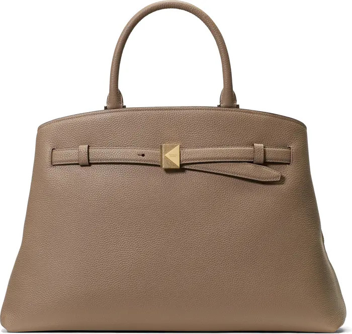 Kate Spade New York large deco pebble leather satchel | Nordstrom | Nordstrom