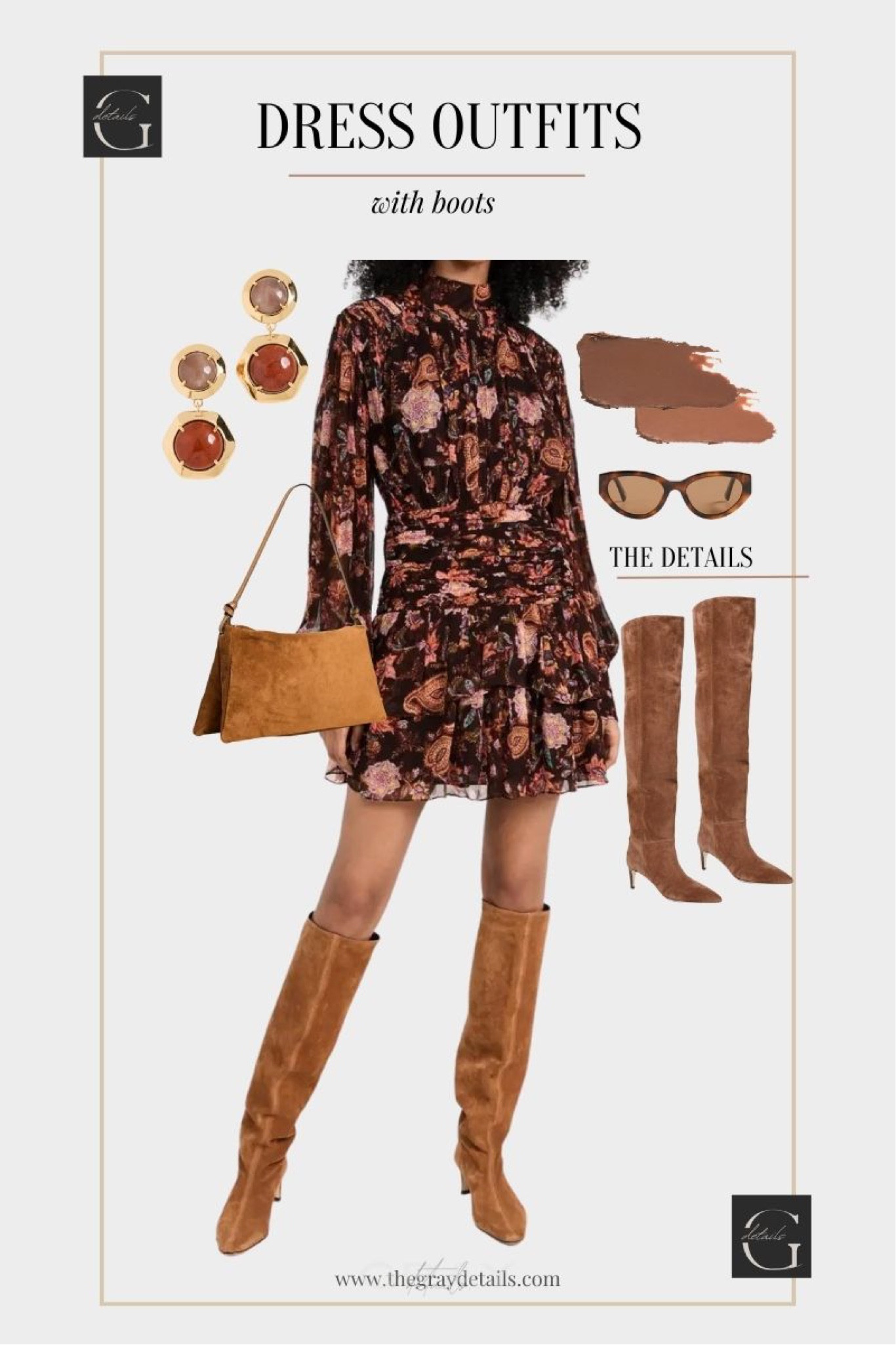 Fall floral dress on sale at Shopbop 

Fall dresses
Fall boots 

#LTKover40 #LTKstyletip #LTKsalealert
