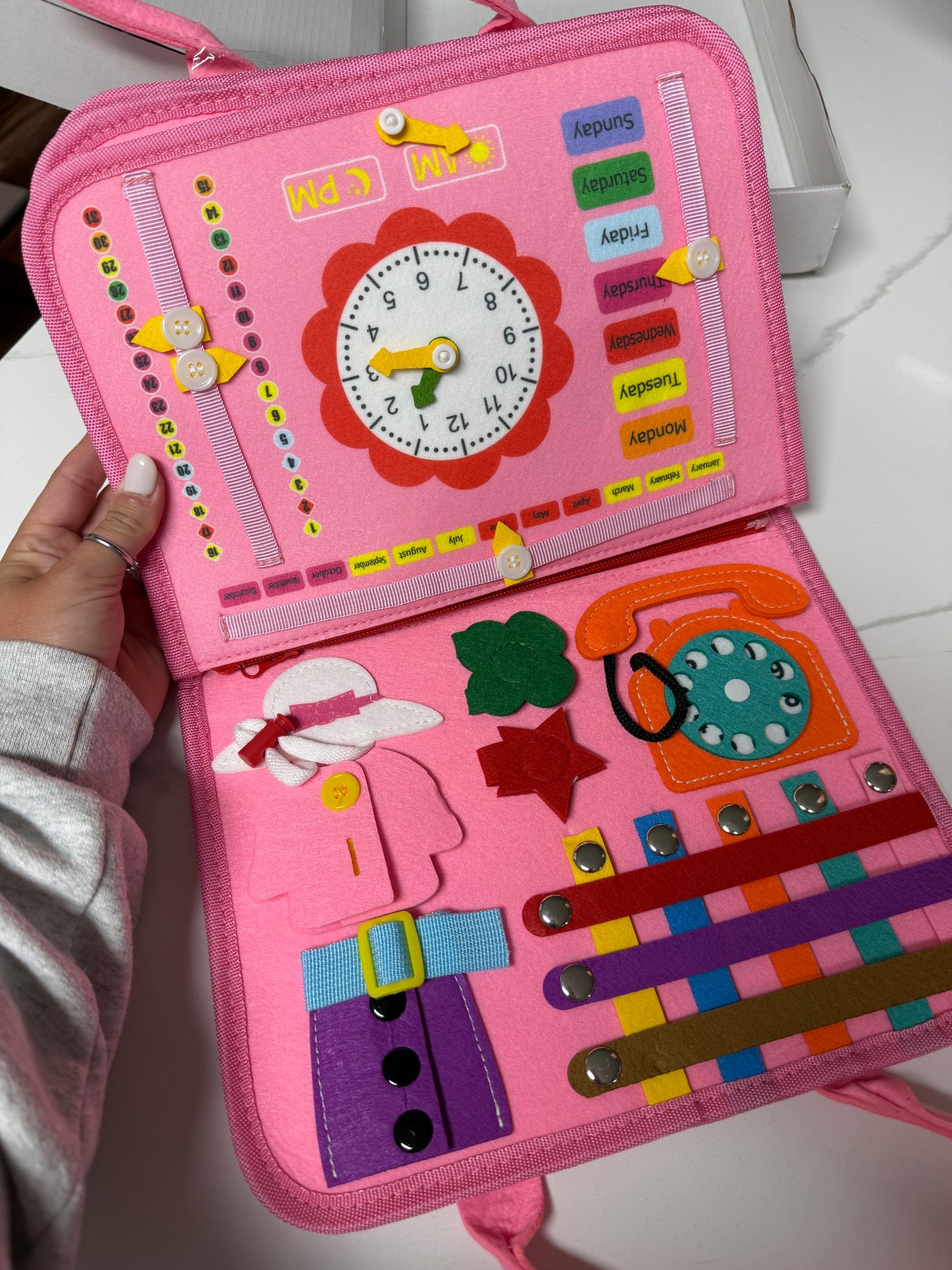 Ordered this new activity board/busy book for Everlee for the plane! She’s going to love all the new activities. Linking a few options!

#LTKKids #LTKTravel #LTKBaby
