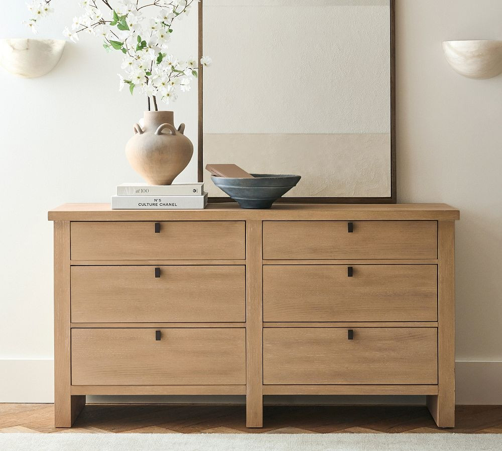 Modern Farmhouse 6-Drawer Dresser (64") | Pottery Barn (US)