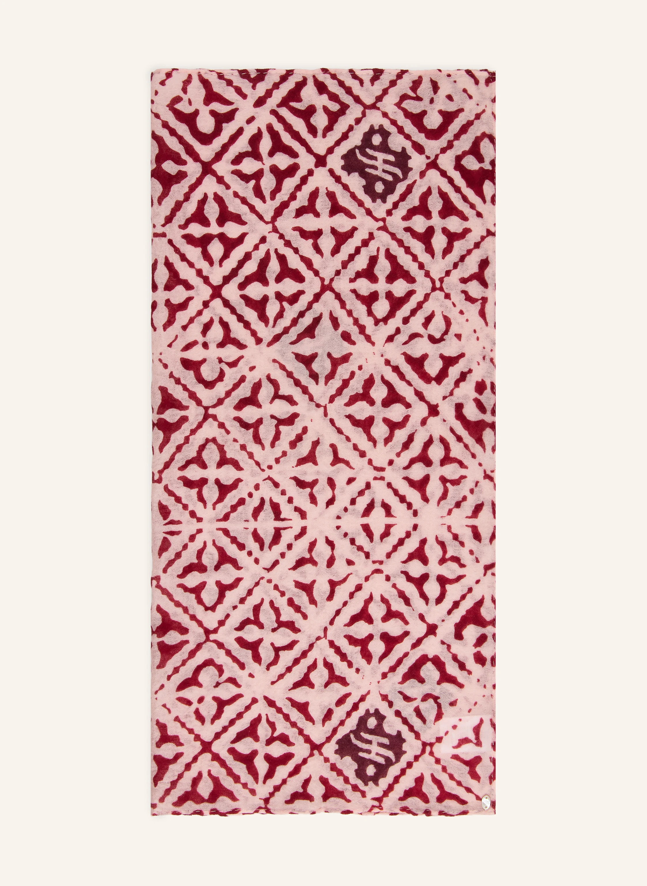 friendly hunting Cashmere-Tuch in rosa / dunkelrot | Breuninger (DACH)