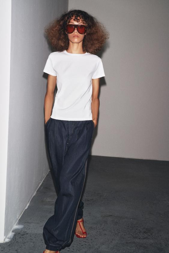 REGULAR RIPPED T-SHIRT | Zara US