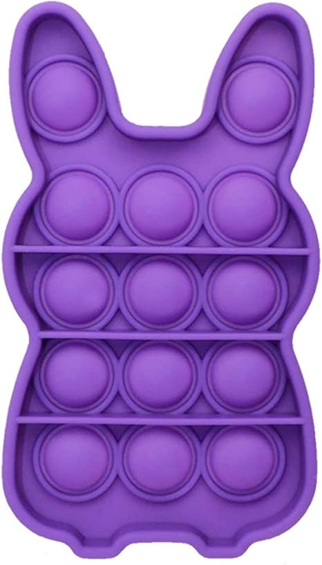 OBAGIAFE Push Pop Bubble Sensory Fidget Toys Easter Bunny Rabbit Silicone Squeeze Toy Autism Spec... | Amazon (US)